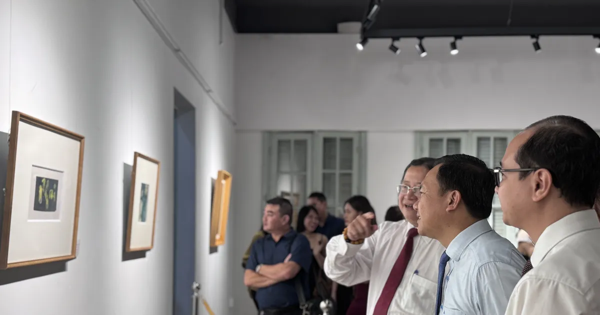 Trưng bày chuyên đề “Trở về”: Không gian hội tụ ký ức mỹ thuật Việt Nam