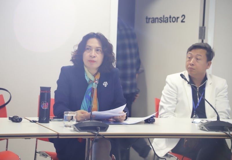 Thứ trưởng Nguyễn Thị Liên Hương chủ trì họp mở rộng Ban Điều phối Quốc gia Quỹ Toàn cầu phòng, chống AIDS, lao và sốt rét tại Việt Nam
- Ảnh 1.