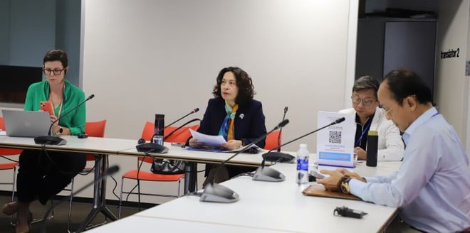 Thứ trưởng Nguyễn Thị Liên Hương chủ trì họp mở rộng Ban Điều phối Quốc gia Quỹ Toàn cầu phòng, chống AIDS, lao và sốt rét tại Việt Nam
- Ảnh 2.