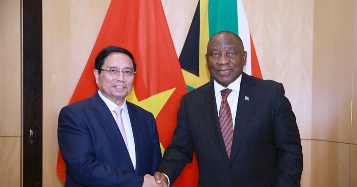 Việt Nam - Nam Phi thiết lập quan hệ Đối tác Chiến lược