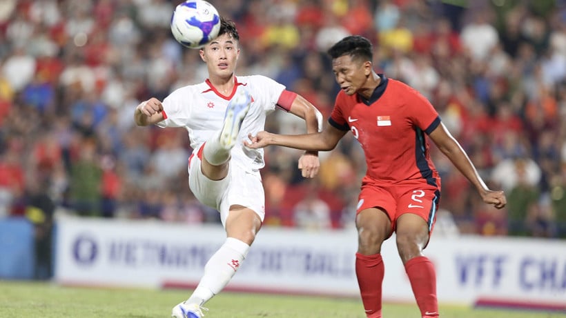 Der Ausfall von Mittelfeldspieler Nguyen Van Truong im Kader der vietnamesischen U22-Nationalmannschaft ist ein herber Verlust. (Foto: VFF)
