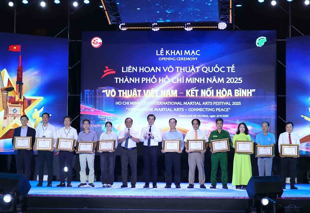 Opening of the 2025 Ho Chi Minh City International Martial Arts Festival - photo 3