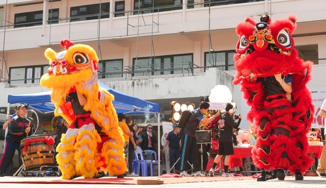 Lân sư rồng lên màn ảnh rộng như môn thể thao đỉnh cao- Ảnh 1.