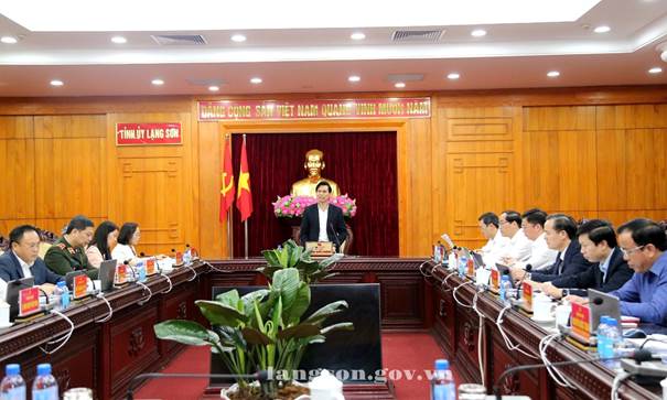 Hội nghị Ban Thường vụ Tỉnh uỷ kỳ chuyên đề