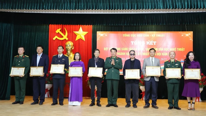 Nhiều tác phẩm mới lan tỏa hình ảnh Bộ đội hậu cần, kỹ thuật