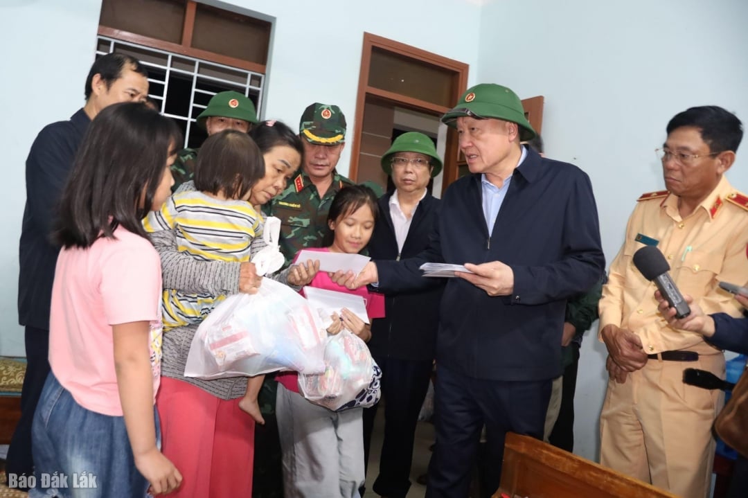 and support, give gifts to households.