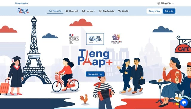 Ra mắt nền tảng Tiếng Pháp Plus phục vụ cộng đồng Pháp ngữ tại Việt Nam - Ảnh 1.