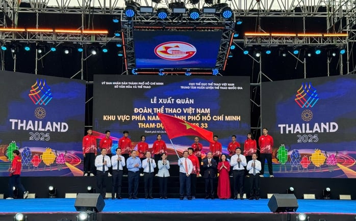 Tự tin trước ngày khởi tranh SEA Games 33 - Ảnh 1.