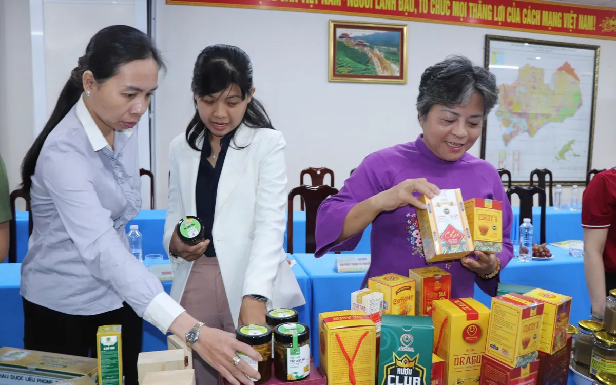 Các sản phẩm OCOP sẽ được trưng bày tại sự kiện. Ảnh: PN.

