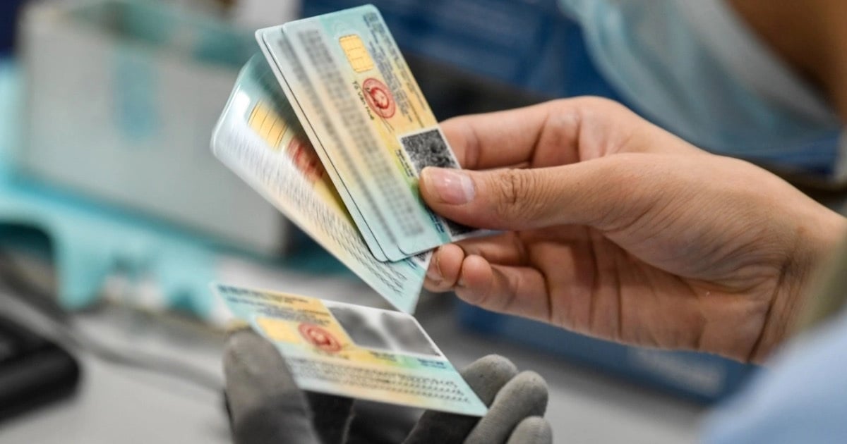 Hướng dẫn làm lại, cấp mới thẻ Căn cước thông qua ứng dụng VNeID