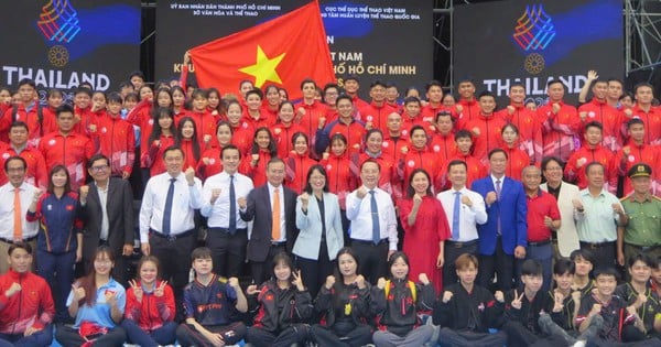 Đoàn Thể thao TPHCM và khu vực phía Nam xuất quân tham dự SEA Games 33