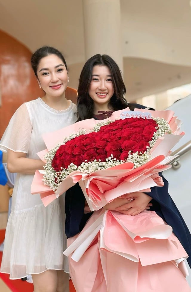 Sắc vóc tuổi 18 của con gái Nguyễn Thị Huyền - Ảnh 2.