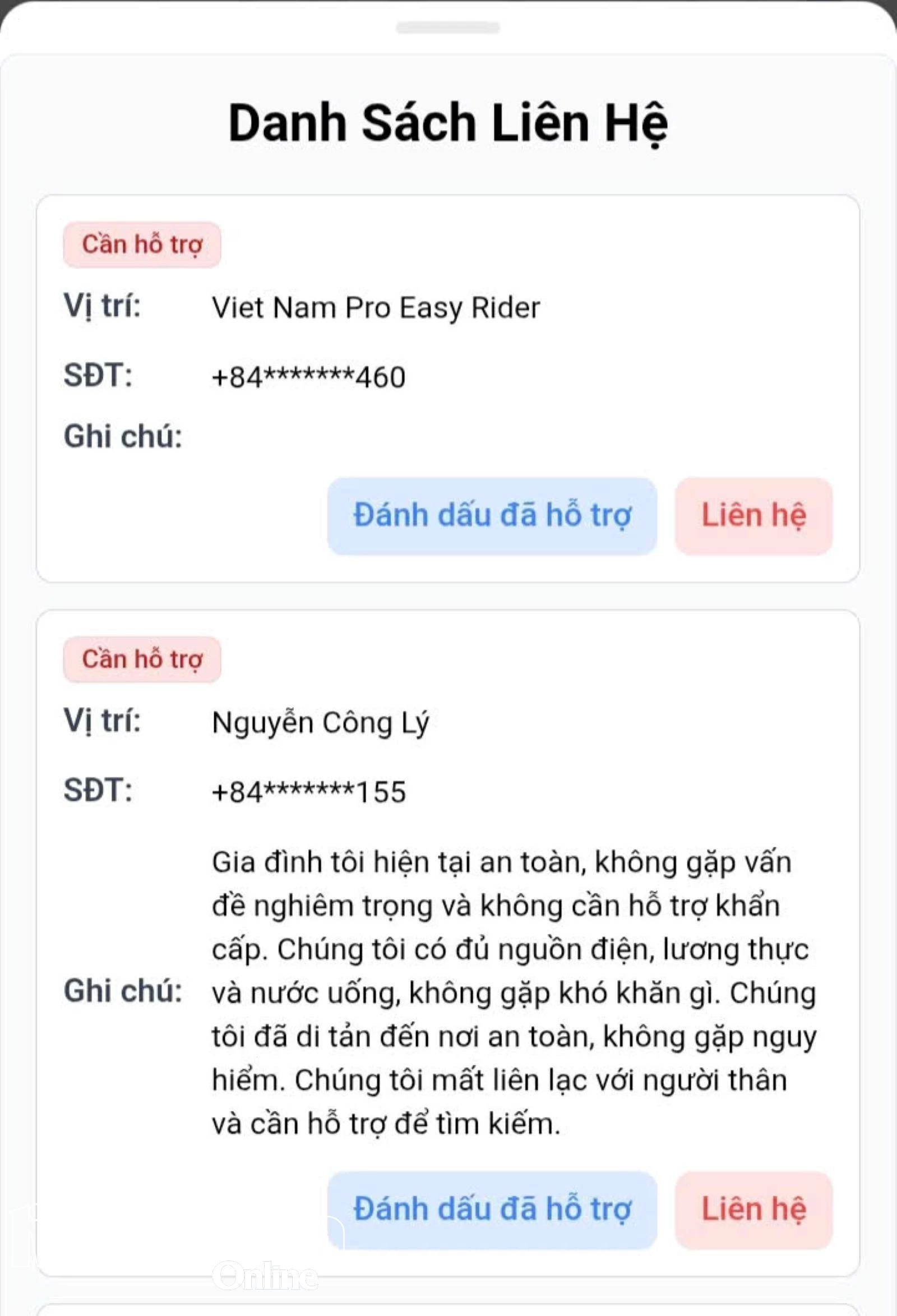 Se poate observa că mulți oameni folosesc aplicația SOS.