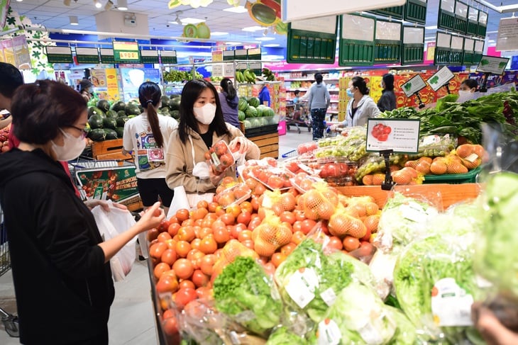 giá rau tăng - Ảnh 1.