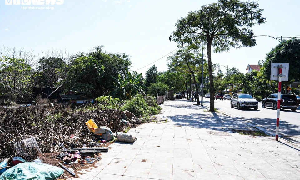 Mục sở thị khu đất làm công viên, quảng trường nhạc nước ở phía Tây Hà Nội