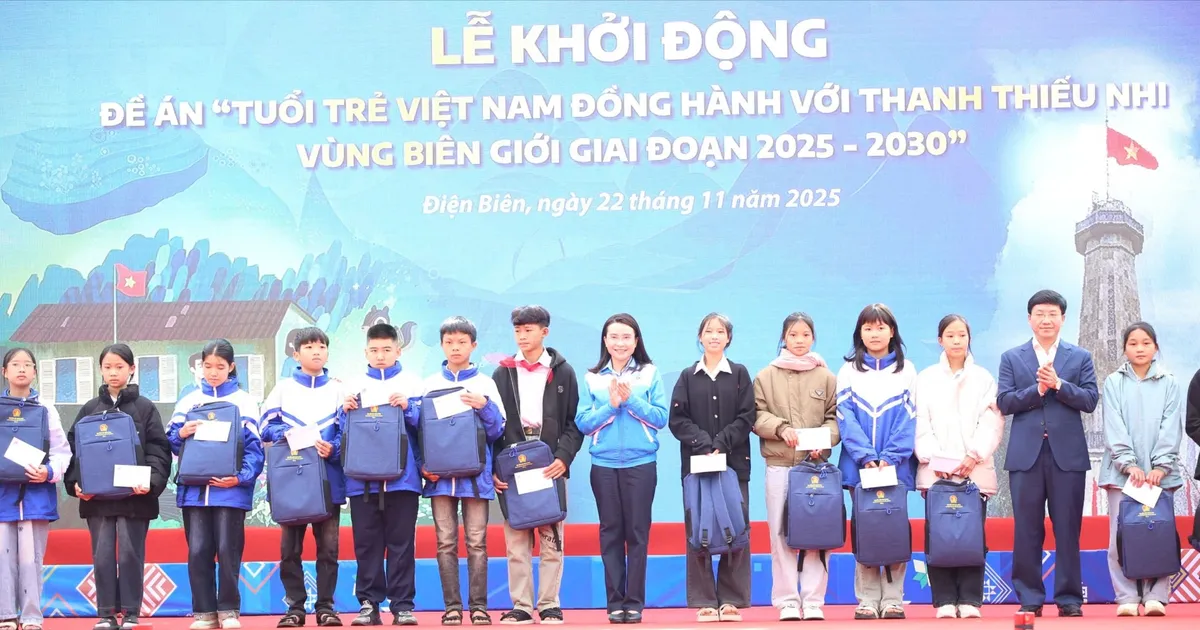 Trung ương Đoàn triển khai các hoạt động đồng hành với học sinh biên giới
