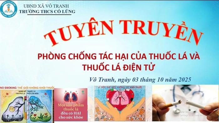 Quyết tâm xây dựng môi trường giáo dục không khói thuốc- Ảnh 1.