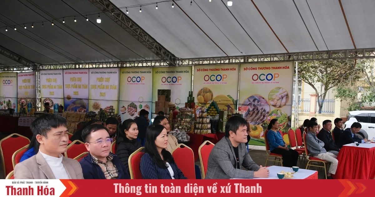 Thanh Hóa tổ chức phiên chợ thực phẩm an toàn thứ tư trong năm 2025