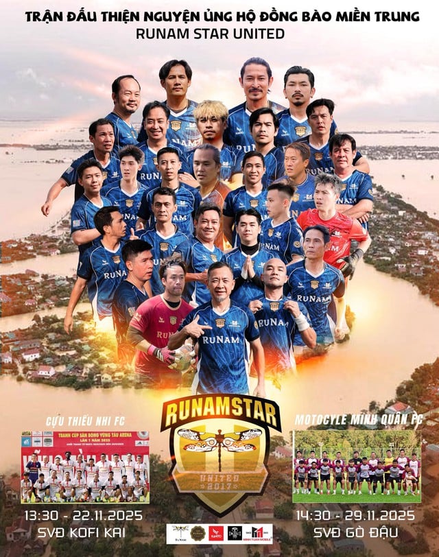 2 trận đấu 'Hãy chia nhau hơi ấm của trái tim' hướng về miền Trung - Ảnh 2.
