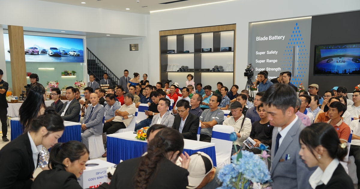 Khai trương Đại lý BYD IS GOEV Bình Thuận và ra mắt mẫu xe BYD Seal 5