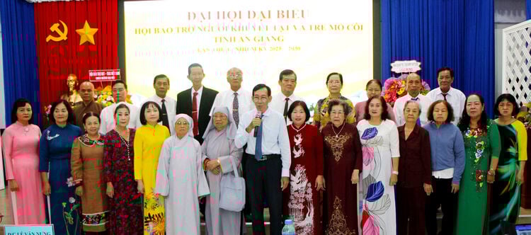 Ông Trương Minh Thuần tái đắc cử Chủ tịch Hội Bảo trợ Người khuyết tật và trẻ mồ côi tỉnh An Giang