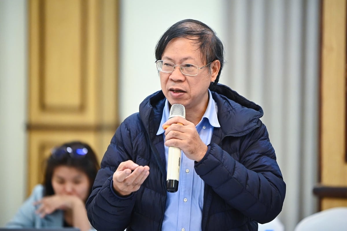 PGS. TS Hoàng Thái Đại, Hội Thủy lợi Việt Nam. Ảnh: Tùng Đinh.