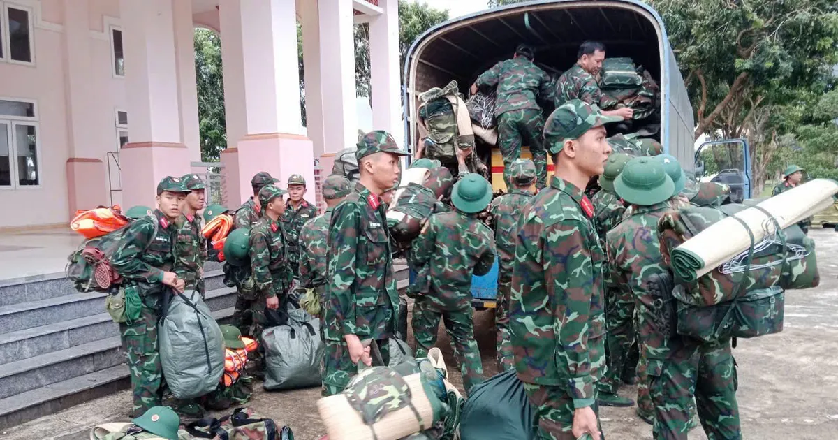 Sư đoàn 307 cơ động lực lượng hỗ trợ khắc phục hậu quả mưa lũ tại Đắk Lắk