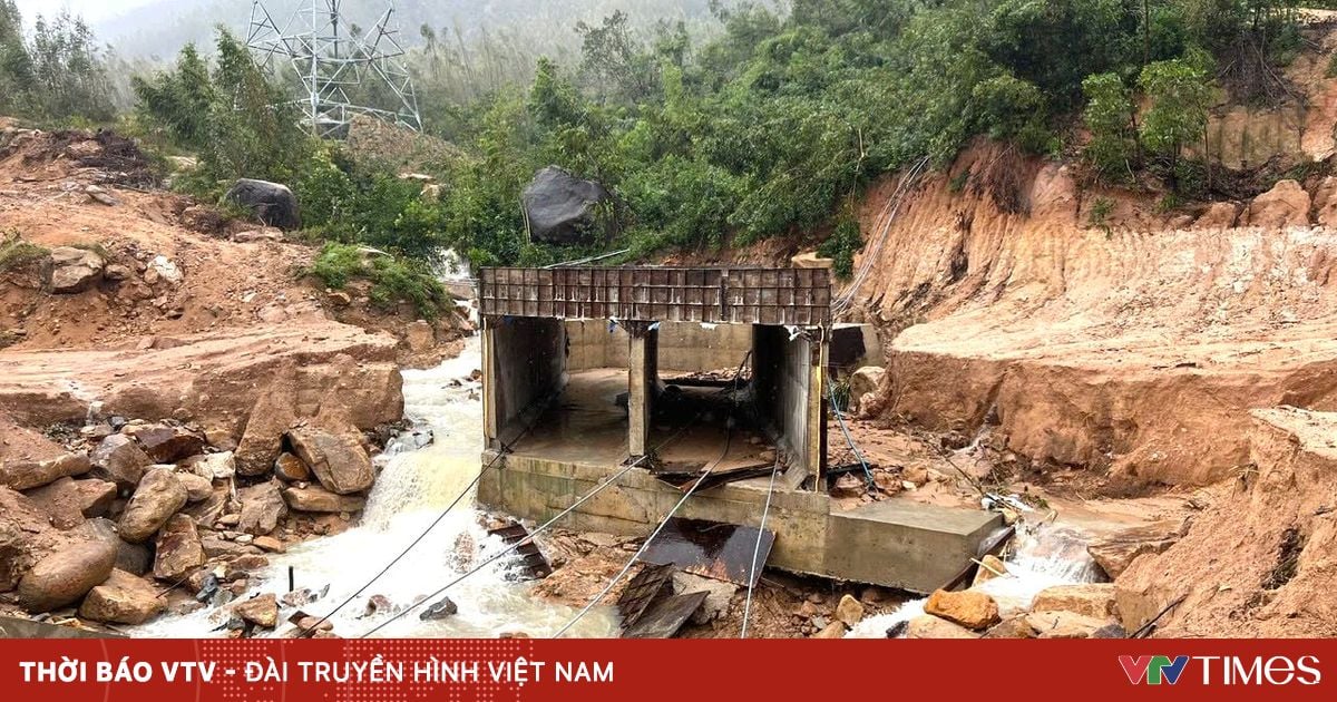 Mưa lũ gây thiệt hại 3 gói thầu cao tốc Quy Nhơn - Chí Thạnh, nguy cơ chậm tiến độ