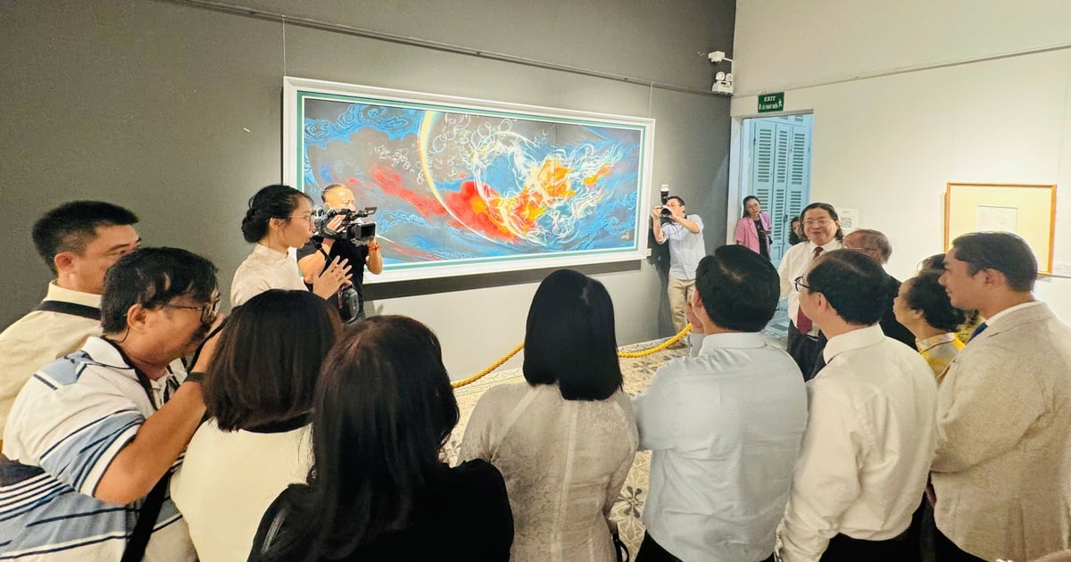 Những kiệt tác tranh Đông Dương 'hồi hương' lần đầu ra mắt công chúng