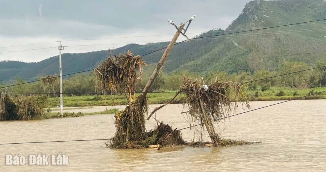 Наводнения нанесли серьезный ущерб системе электроснабжения провинции.