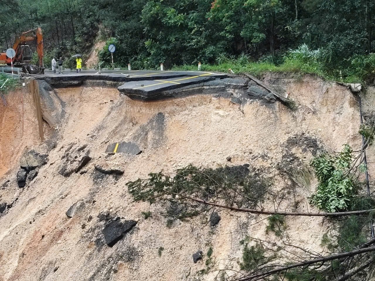 Mimosa Geçidi'nde heyelan durumu