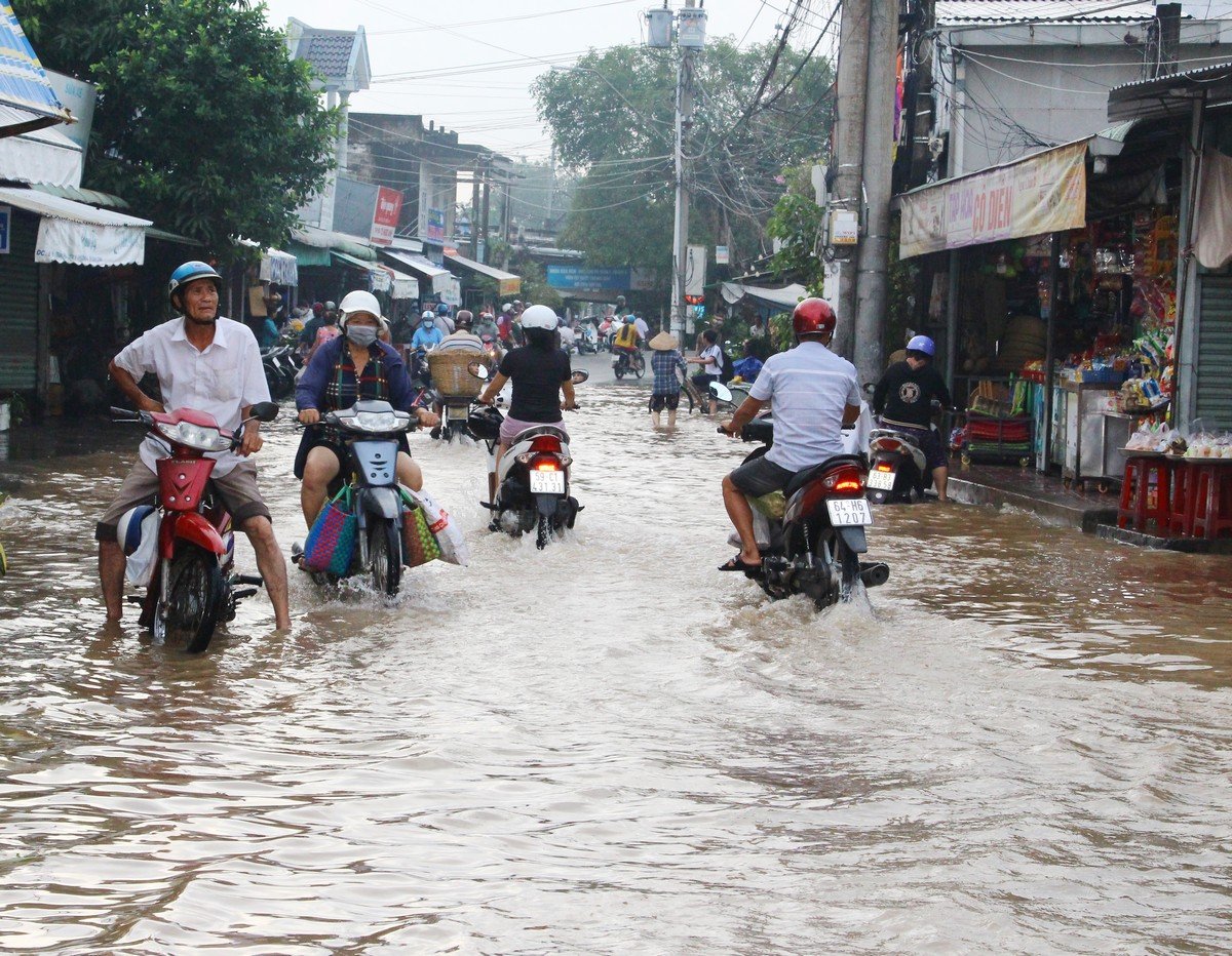 Khả năng gây ngập ngày 22-25/11 từ 5-60cm