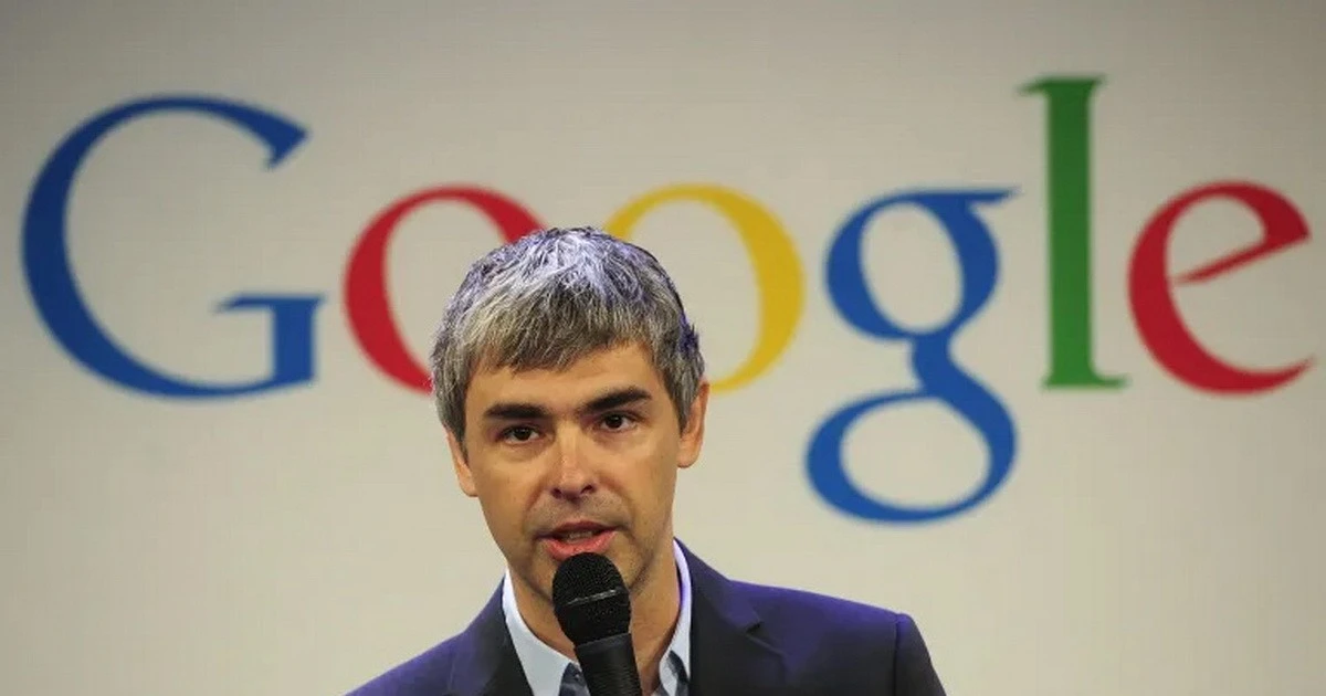 Nhà đồng sáng lập Google Larry Page trở thành người giàu thứ ba thế giới