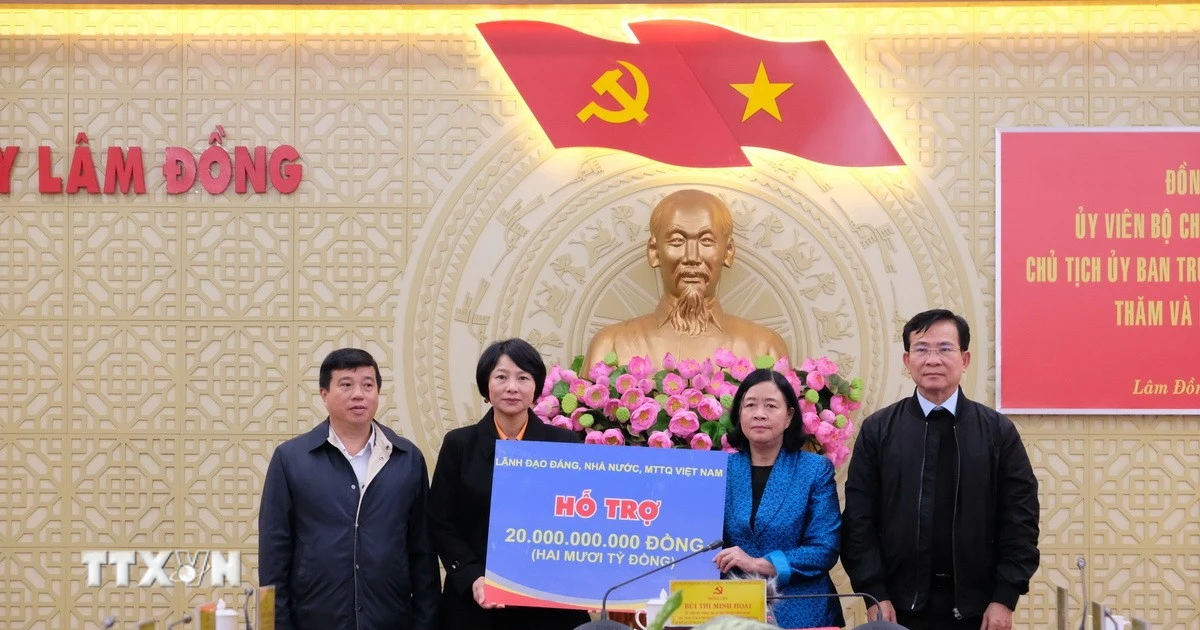 Xem xét, hỗ trợ 800 tỷ đồng giúp Lâm Đồng khắc phục hậu quả mưa lũ