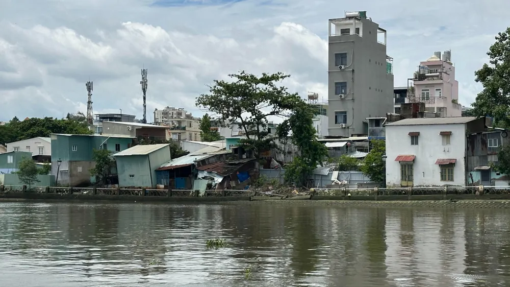 Remblai de Thanh Da, quartier Binh Thanh, HCMV. Photo de : THANH HIEN