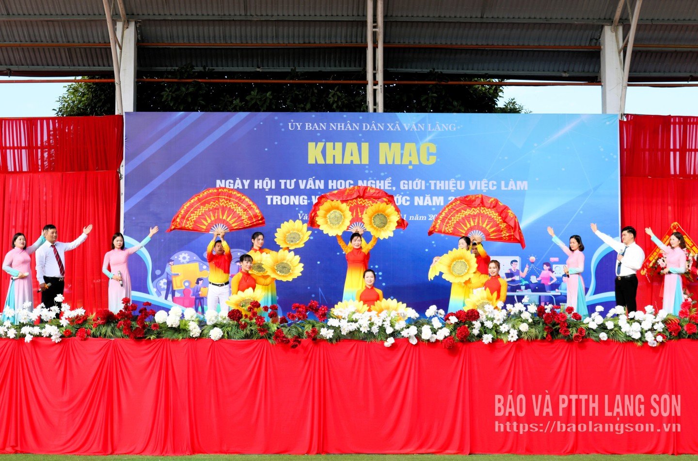 Performance at the festival