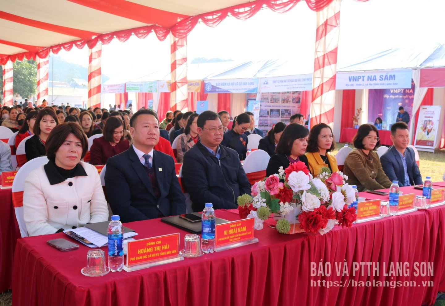 Delegates attending the opening ceremony of the festival