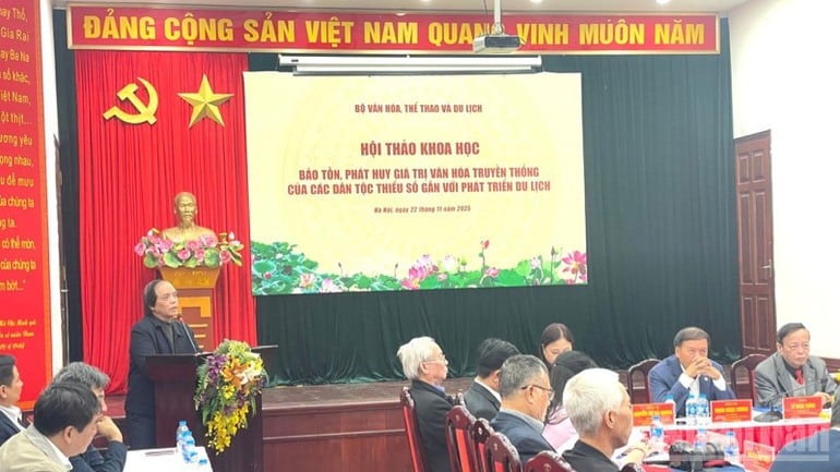 Professor Dr. Bui Quang Thanh (Vietnam Institute of Culture, Arts, Sports and Tourism) gaf zijn mening.