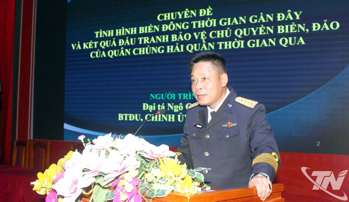 Đẩy mạnh tuyên truyền về biển, đảo