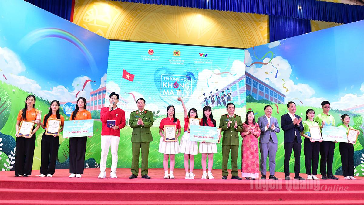 Tổ chức cuộc thi “Trường học không ma túy” năm 2025 tại Tuyên Quang