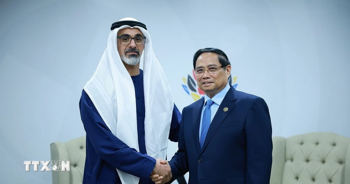 Thủ tướng Phạm Minh Chính gặp lãnh đạo nhiều nước và tổ chức quốc tế