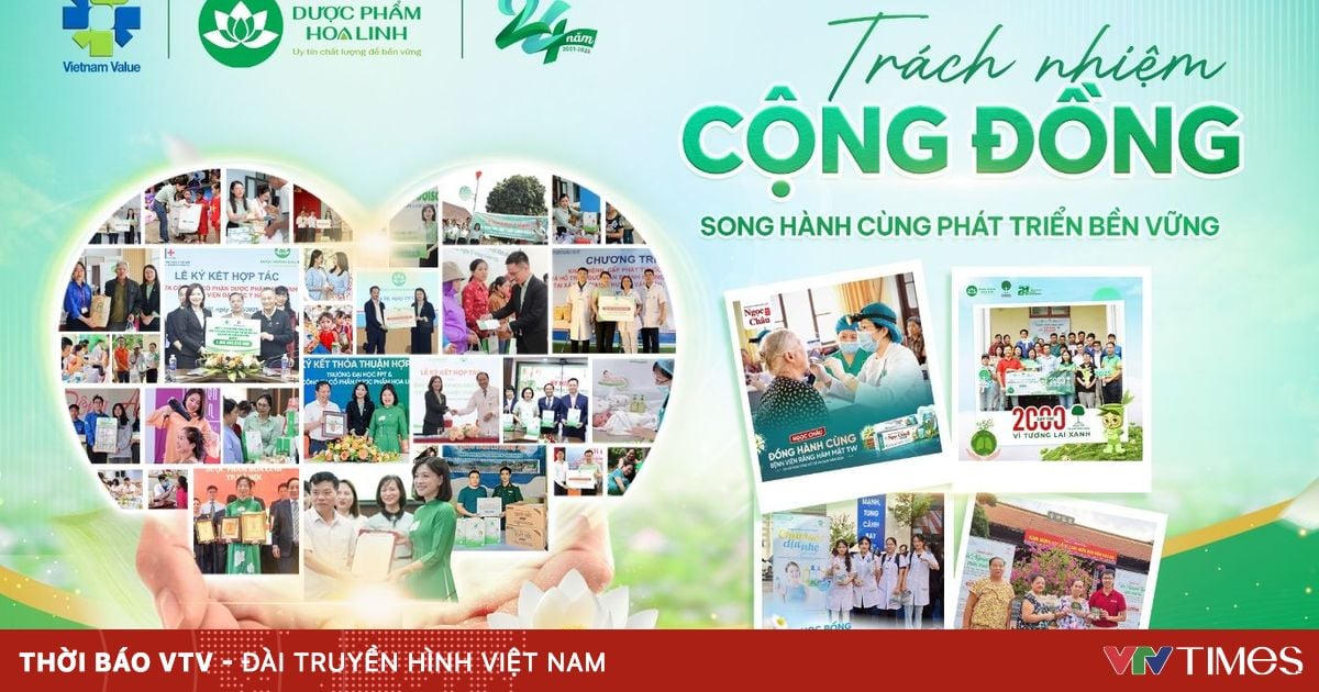 Dược phẩm Hoa Linh: Trách nhiệm cộng đồng song hành cùng phát triển bền vững