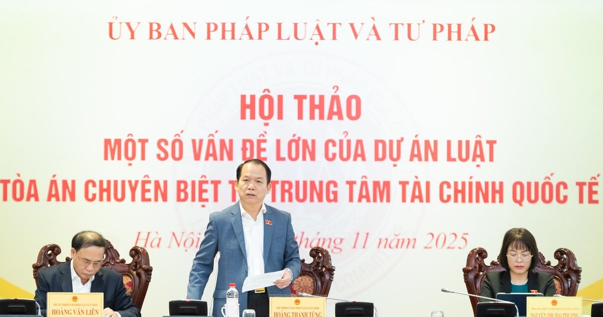 Tạo cơ sở pháp lý cho hoạt động của Tòa án chuyên biệt tại Trung tâm tài chính quốc tế