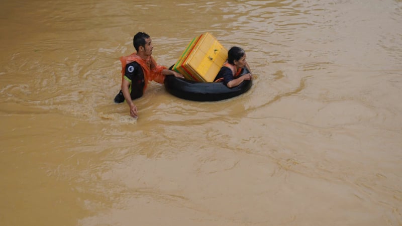 Lũ các sông đang xuống