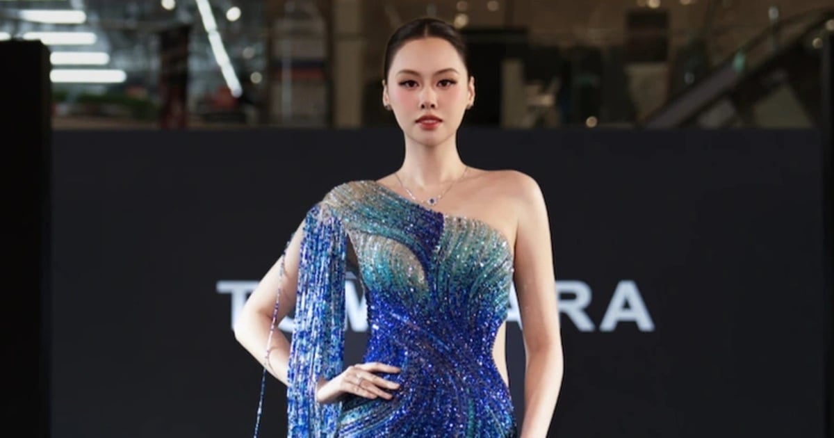 Á hậu Tâm Như trở lại sàn diễn sau lễ cưới với chồng doanh nhân