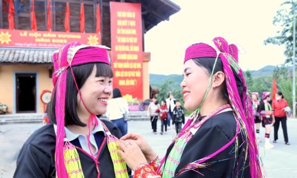 Sắc màu văn hóa dân tộc Dao tại Lễ hội Bàn Vương 2025