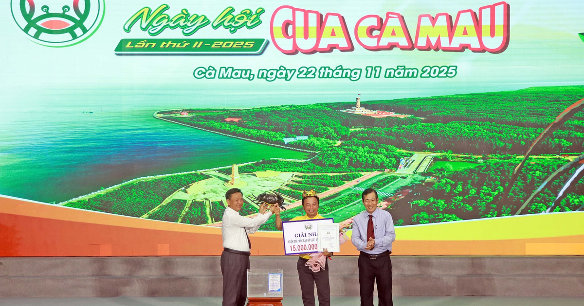 Ngày hội cua Cà Mau 2025: Dấu ấn mới cho thương hiệu địa phương