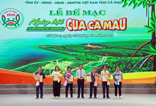 Ngày hội cua Cà Mau 2025: Dấu ấn mới cho thương hiệu địa phương

- Ảnh 3.