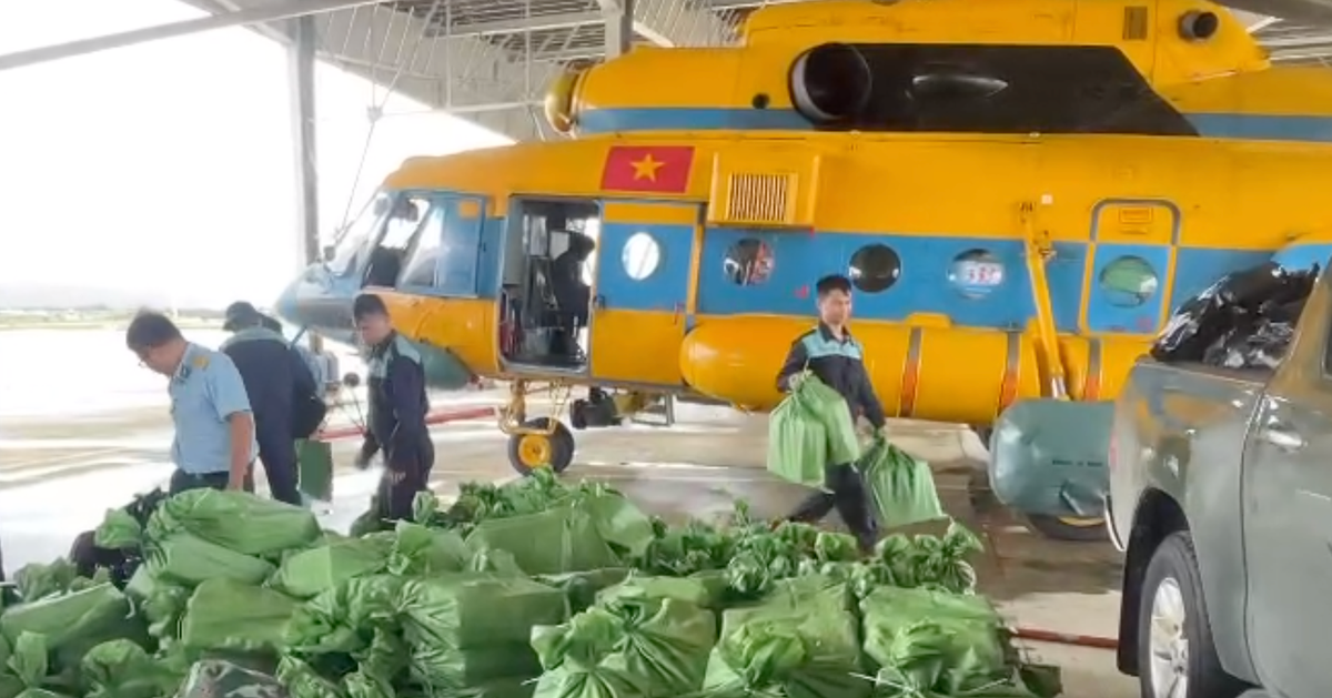 Hàng cứu trợ khẩn cấp của quốc tế đã đến vùng lũ Đắk Lắk và Gia Lai