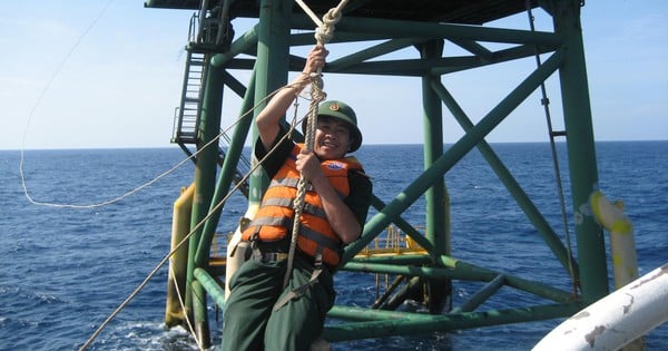 Tự hào là lính thợ ở Trường Sa